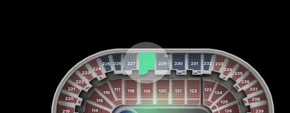 Seat view from Upper