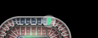 Seat view from Upper