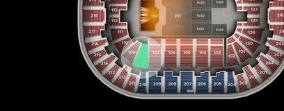Seat view from Lower