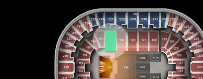 Seat view from Lower