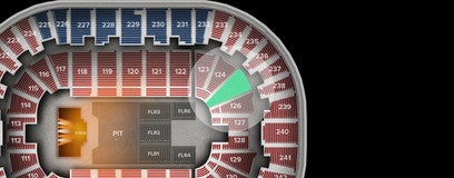 Seat view from Lower