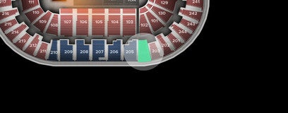Seat view from Upper