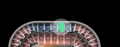 Seat view from Upper