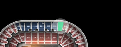 Seat view from Upper