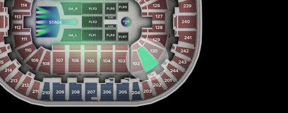 Seat view from Lower