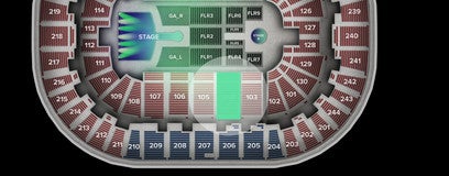 Seat view from Lower