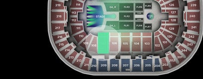 Seat view from Lower