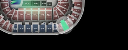 Seat view from Upper