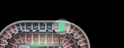 Seat view from Upper