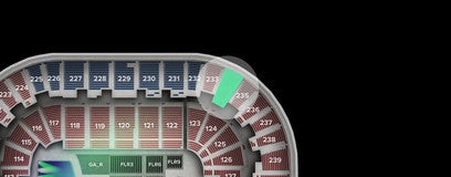 Seat view from Upper