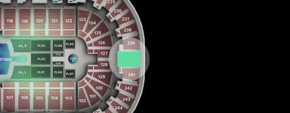 Seat view from Upper