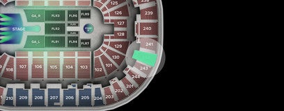 Seat view from Upper