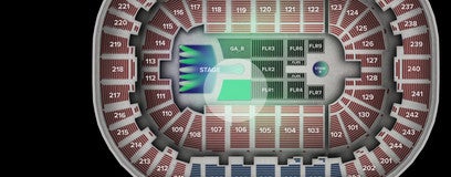 Seat view from General Admission