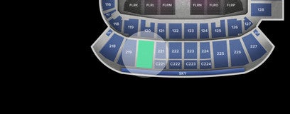 Seat view from Upper