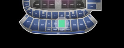 Seat view from Upper