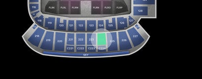 Seat view from Upper