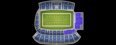 Seat view from Lower