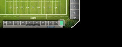 Seat view from Sideline