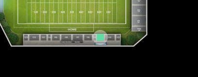 Seat view from Sideline
