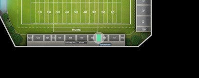 Seat view from Sideline