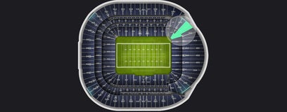 Seat view from Level 2 Premium