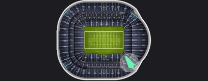 Seat view from Level 2 Premium