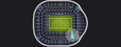 Seat view from Level 2 Premium