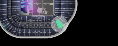 Seat view from Lower Level
