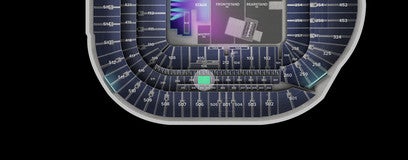 Seat view from Middle Level