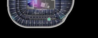 Seat view from Middle Level