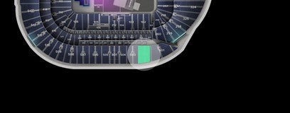 Seat view from Upper Level