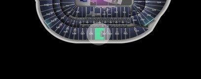 Seat view from Upper Level