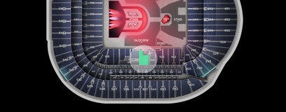 Seat view from Lower Level