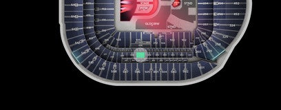 Seat view from Middle Level