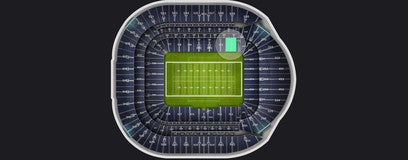 Seat view from Longside Lower