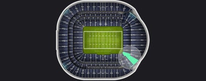 Seat view from Level 2 Premium