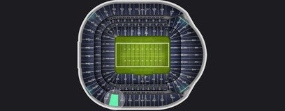 Seat view from Longside Upper