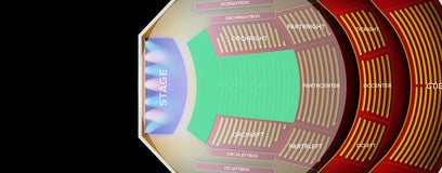 Seat view from Orchestra