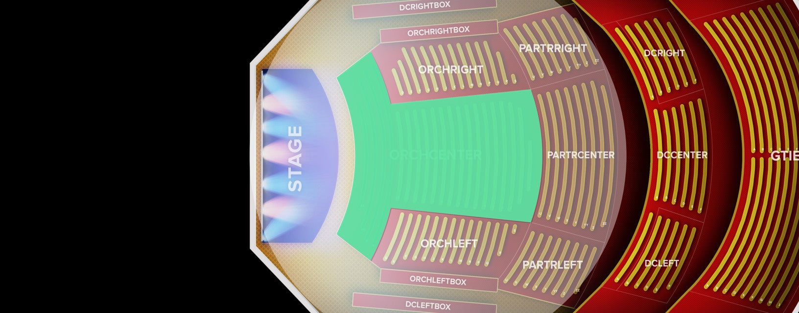 Seat view from Orchestra