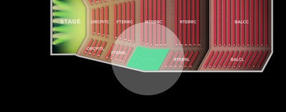 Seat view from Middle Terrace Left