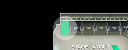 Seat view from 100 Level