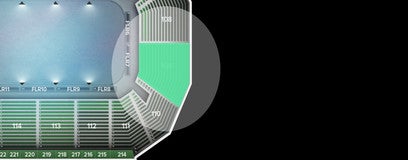 Seat view from Lower