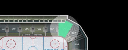 Seat view from 100 Level