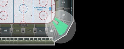 Seat view from 100 Level