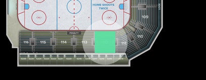 Seat view from 100 Level