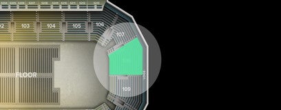 Seat view from 100 Level