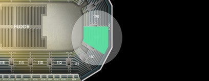 Seat view from 100 Level
