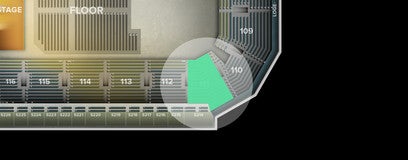 Seat view from 100 Level