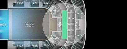 Seat view from First Balcony