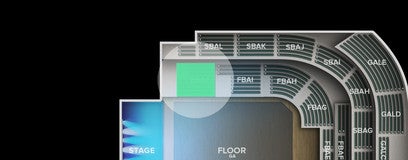 Seat view from First Balcony